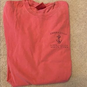 Comfort Colors Emerald Isle pink/blue tshirt